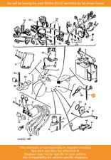 YAMAHA Clamp, 90464-35132 OEM