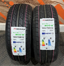 2 x 165 70 R10 Nankang Econex