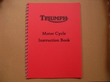 TRIUMPH INSTRUCTION BOOK