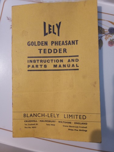 Lely golden pheasant tedder - lely,