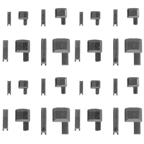 Sets zipper stopper - 16, ends