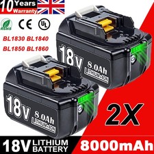 2 Packs For Makita 18V Battery