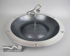 Carrol Boyes Centrepiece Dish / Fruit Bowl. Coated aluminium. Large - 15"