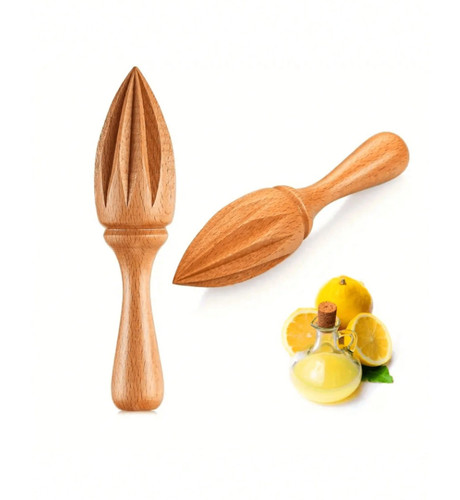 Lemon squeezer wooden - wooden, hand