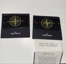 2 Stone Island Patches + 4 Buttons