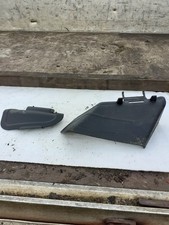 Snapper pedestrian mower side flap and discharge shoot