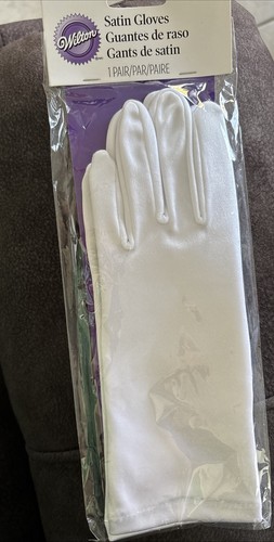 Wilton girls white satin - girls,