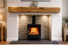 Solid Oak Beam Floating Shelf