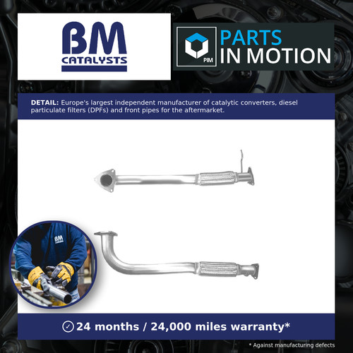 Exhaust front down pipe - exhaust, fits