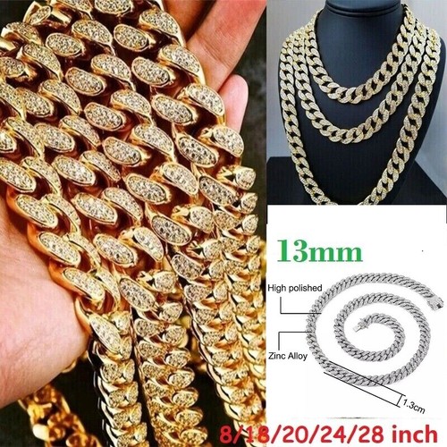 Men iced out diamond thick - diamond,