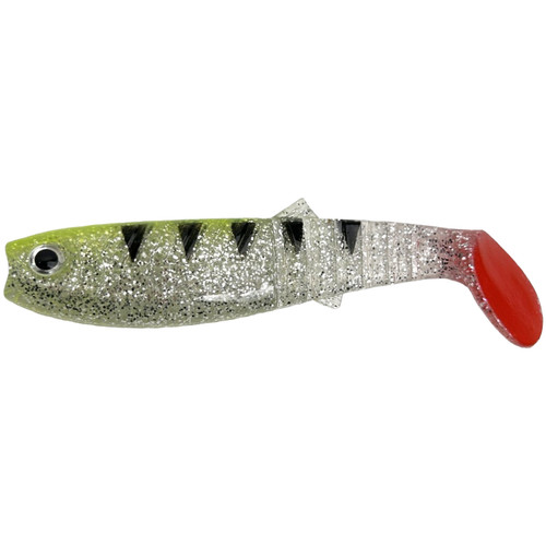 Soft fishing lure segmented - soft,