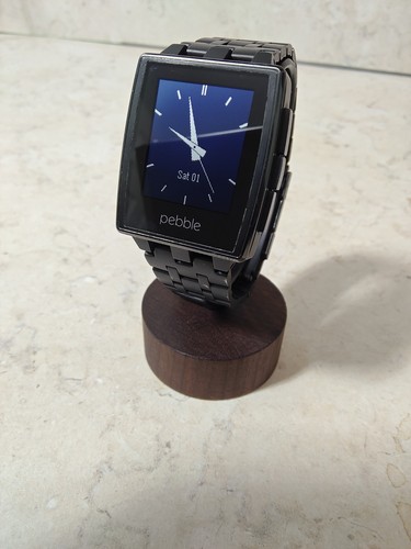 Pebble steel watch - 401b, brand