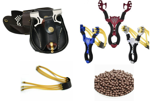 Slingshot catapult set - slingshot, alloy