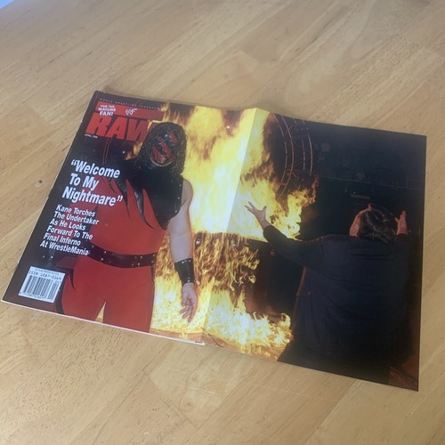 Wwf raw magazine - wwf, april
