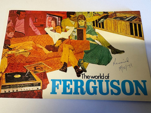 Ferguson stereogram record - ferguson, tv/stereogram/record