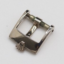 Rolex Buckle Ladies Wrist Watch Strap Band Parts 18K 10mm Used Japan