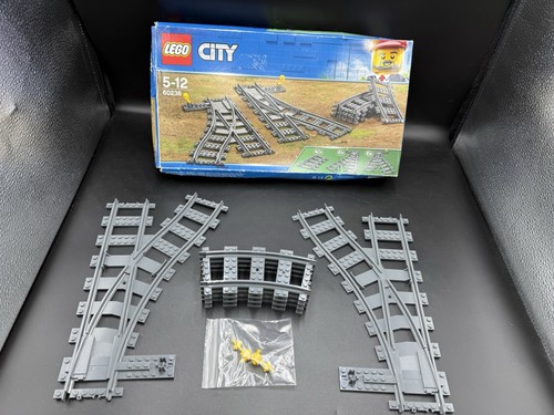 Lego city grey switch - city, train