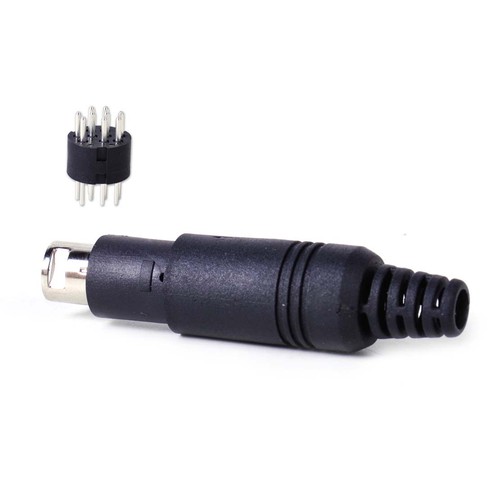 9pin plug mini din - 9pin, male