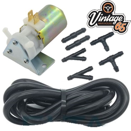 Classic car washer pump - washer, pipe