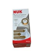 NUK Nature Sense 150ml/5oz Baby Bottle Silicone 0-6m BPA Free