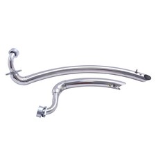 For Yamaha Virago XV750 XV1100 XV700 Full Exhaust System Muffler Pipe Tips Steel