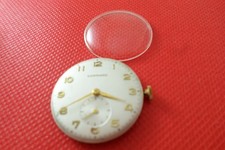 Garrard, Mens 30mm 9ct Gold Watch Movement Manual, VVGC + Crystal (453)