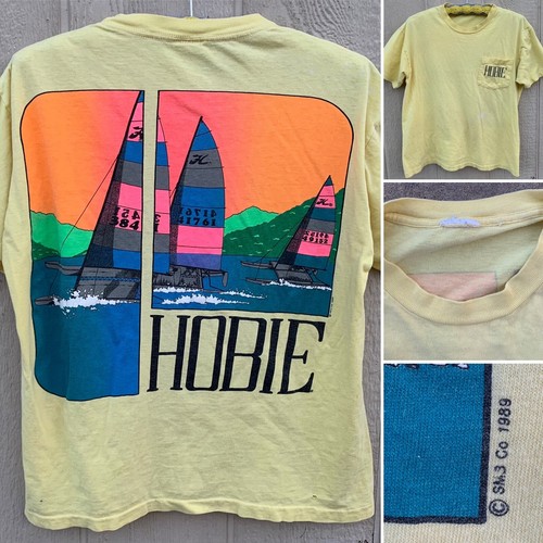 Vintage hobie pocket tee - hobie,