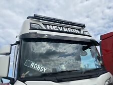 BLACK  VISOR  LIGHT BAR Whit 5