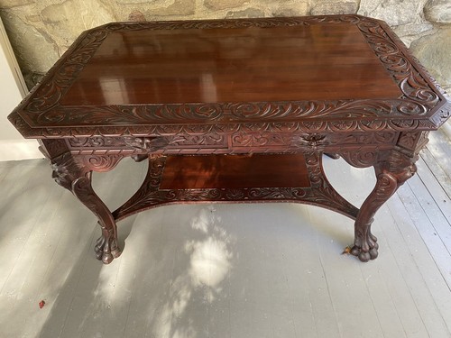 Horner carved mahogany - horner,