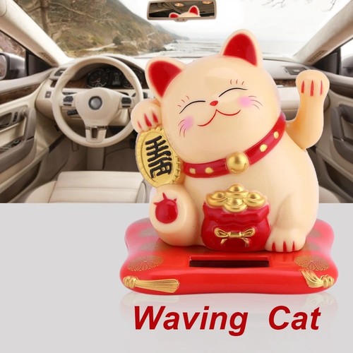 Solar powered chinese maneki - solar,