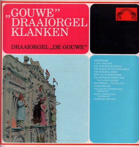 Gmx5017 draaiorgel gouwe - draaiorgel,