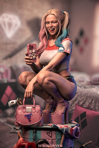 Harley quinn vxlabs - quinn,