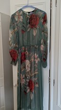 Zara Green Floral Botanical