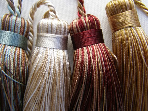 Florentine key tassels - key,