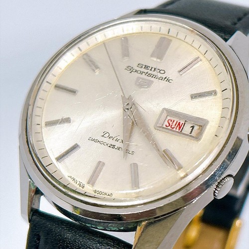 Seiko sportsmatic deluxe - sportsmatic, 5