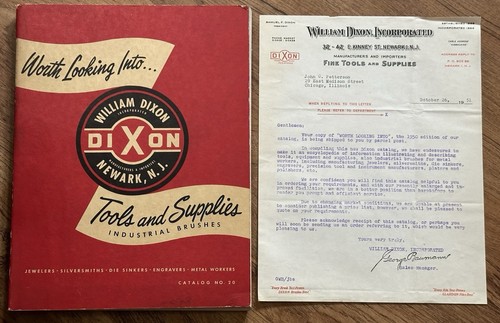 Original 1949 dixon - dixon, and