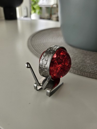 Handmade fork snail - fork, sculpture