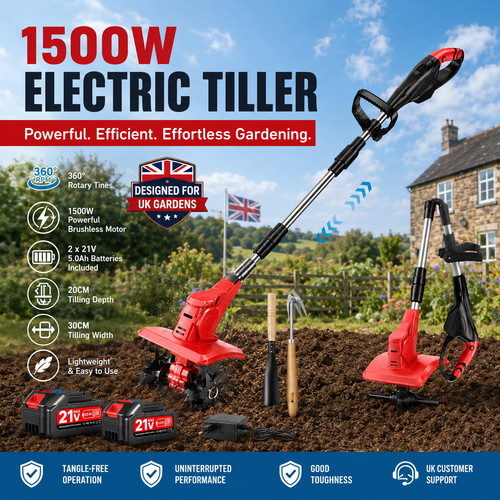 21v cordless cultivator - cordless,