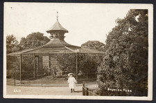 Postcard Dulwich Park Southwark London aviary dovecote posted 1911 RP by Flint