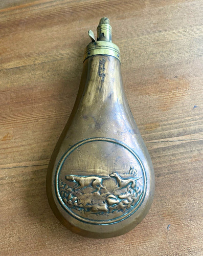 Alexander henry powder flask - ,