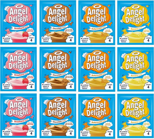 Angel delight dessert - angel, mix