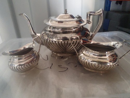 Antique epns teapot electro - epns,