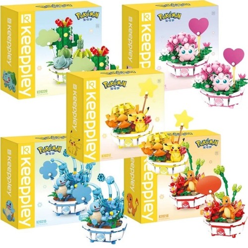 Anime pokemon building block - building,
