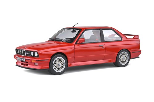 Bmw e30 red - red, 1:18
