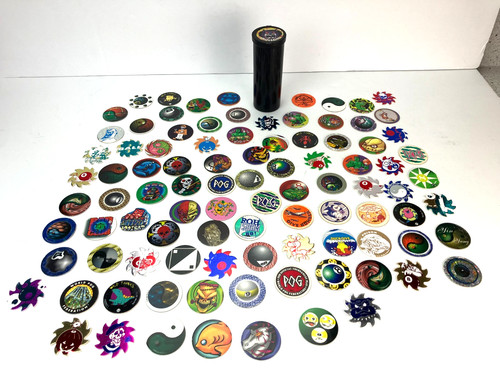 Pogs with case - pogs,