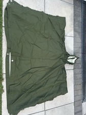 British army 58 Pattern mk3 Reversible Poncho/Basha, Green/White RARE 