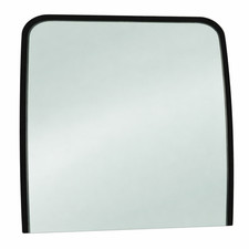 upper front cab glass window