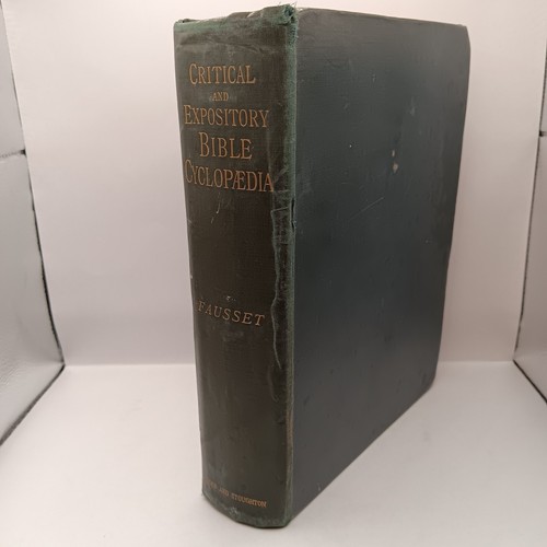 Bible cyclopaedia critical and - bible,