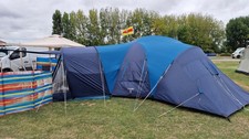 Vango Diablo 900 XP - 9 berth tent with Vango fitted ground sheet.