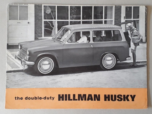 Hillman husky brochure 1963 - husky,